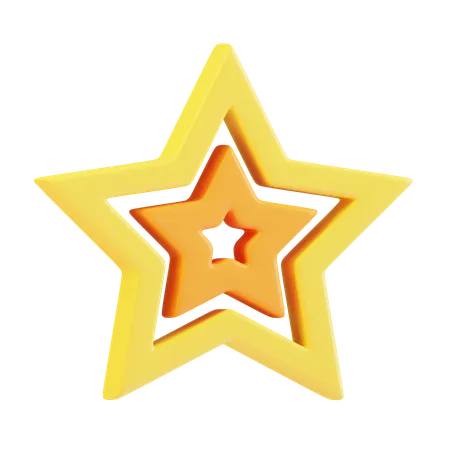 Estrella ganadora  3D Icon