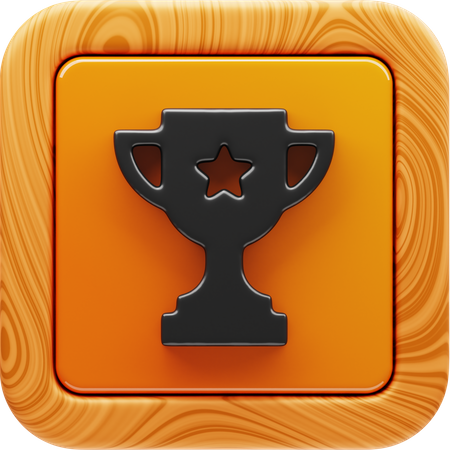 Premio ganador  3D Icon