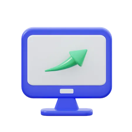 Ganancias  3D Icon