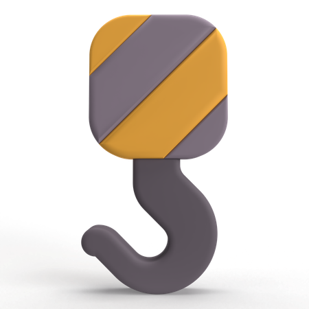 Gancho  3D Icon