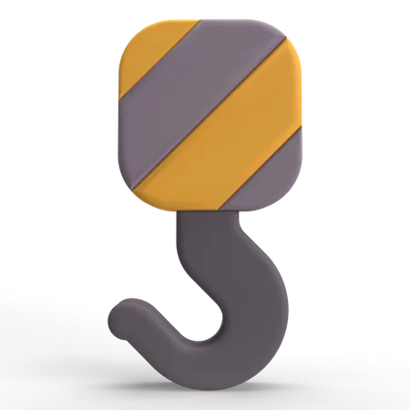 Gancho  3D Icon