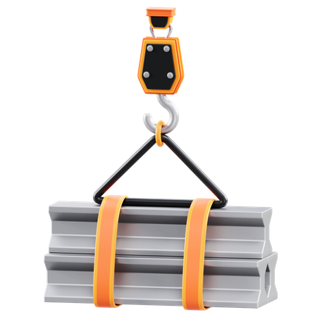 Gancho de hierro  3D Icon