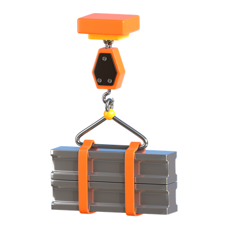 Gancho de hierro  3D Icon