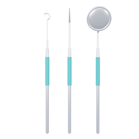 Gancho dental  3D Icon