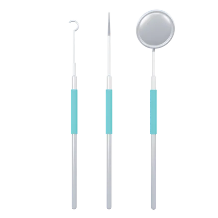 Gancho dental  3D Icon