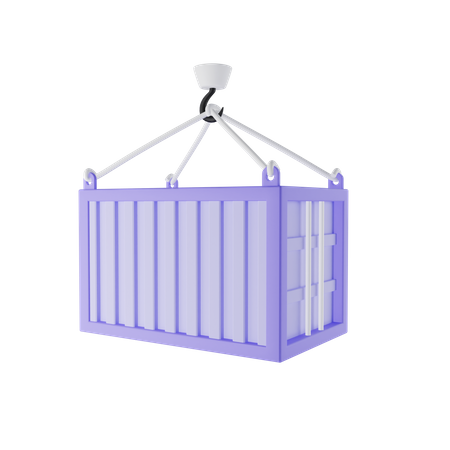 Gancho para contenedores  3D Icon