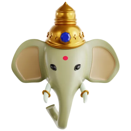 Ganesha  3D Icon