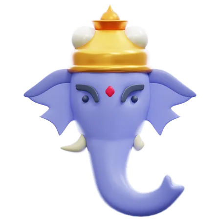 Ganesha  3D Icon