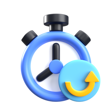 Ganhar tempo  3D Icon