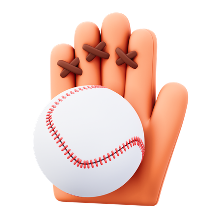 Gant de baseball  3D Icon