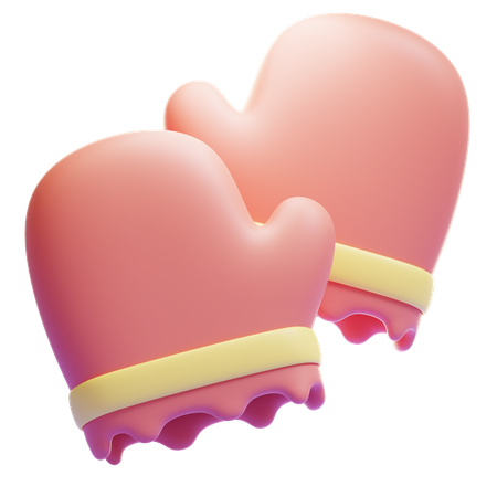Gant de bébé  3D Icon