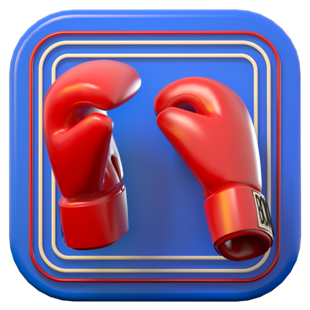 Gant de boxe  3D Illustration