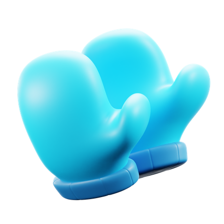 Gants  3D Icon