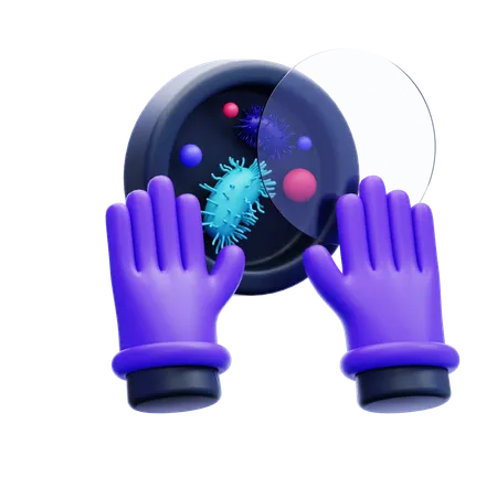 Gants  3D Icon