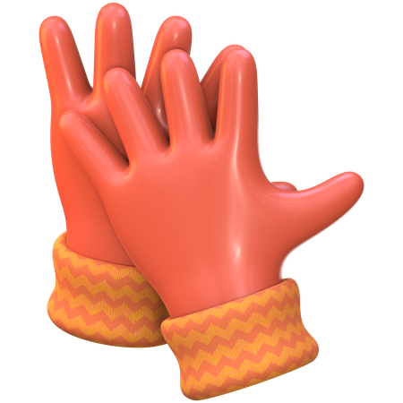 Gants  3D Icon