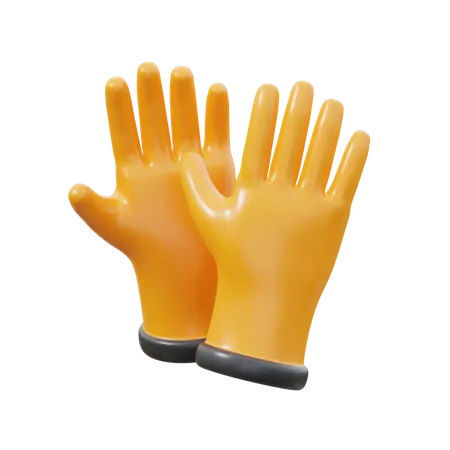 Gants  3D Icon