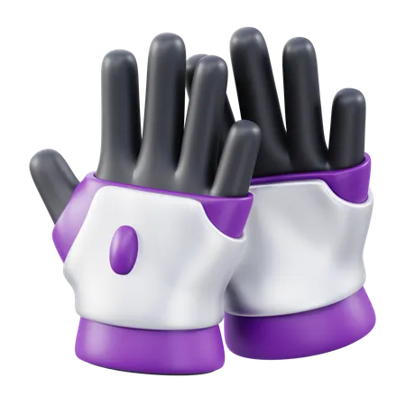 Gants d'astronaute  3D Icon