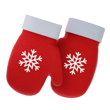 Gants d'hiver  3D Icon