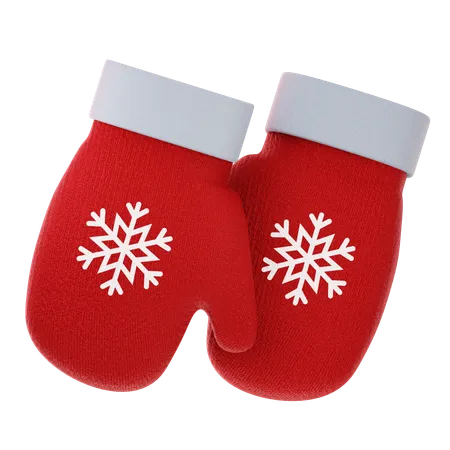 Gants d'hiver  3D Icon