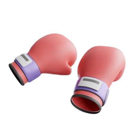 Gants de boxe  3D Icon