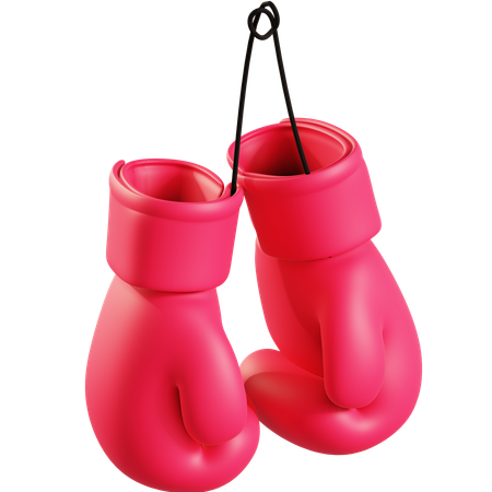 Gants de boxe  3D Icon