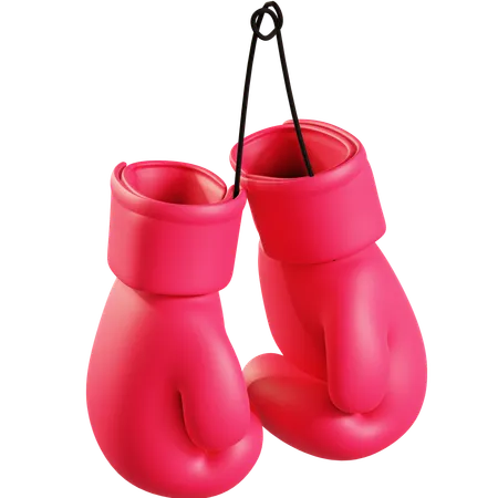 Gants de boxe  3D Icon