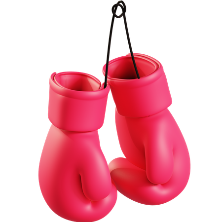 Gants de boxe  3D Icon
