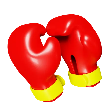 Gants de boxe  3D Icon