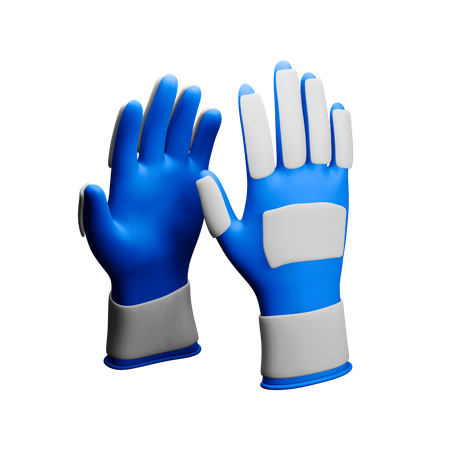 Gants de cricket  3D Icon
