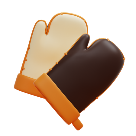 Gants de cuisine  3D Icon