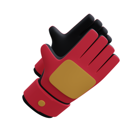 Gants de gardien de but  3D Icon
