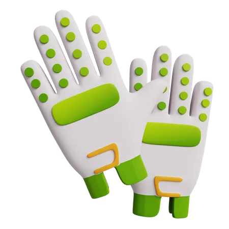 Gants de golf  3D Icon