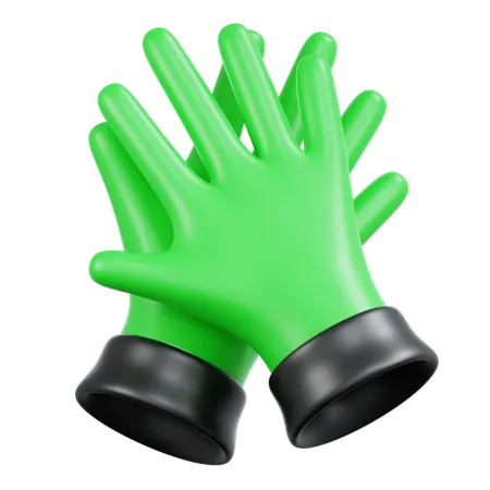 Gants de jardin  3D Icon