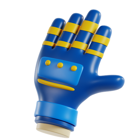 Contrôleur de gants de jeu  3D Icon