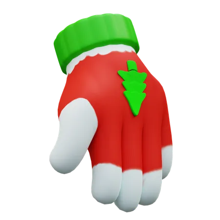 Gants de Noël  3D Icon