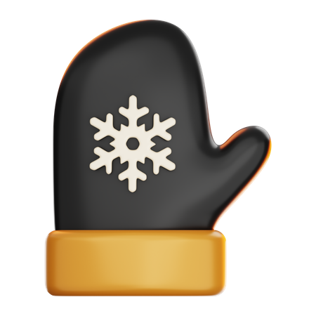 Gants de Noël  3D Icon