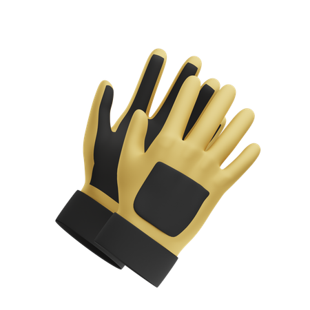 Gants de sécurité  3D Icon