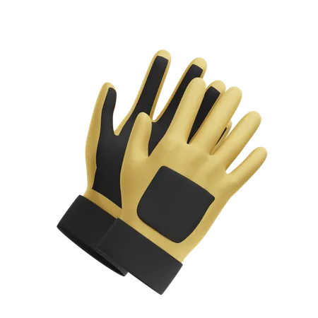 Gants de sécurité  3D Icon