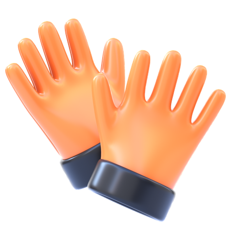 Gants de sécurité  3D Icon