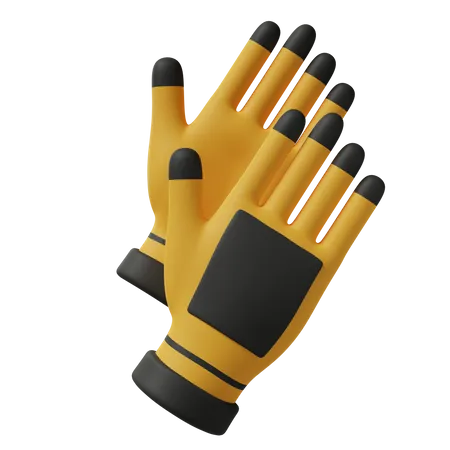 Gants de sécurité  3D Icon