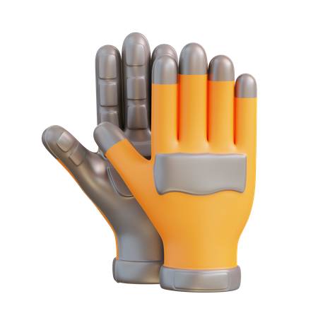 Gants de sécurité  3D Icon