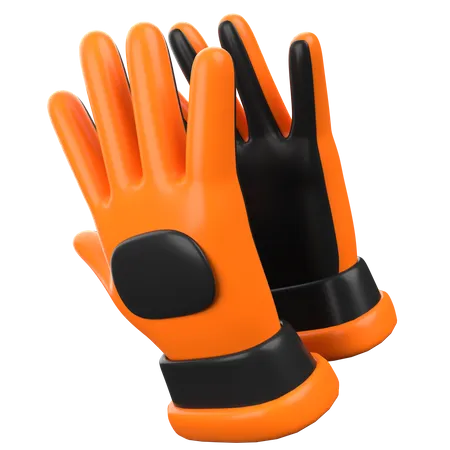 Gants de sécurité  3D Icon