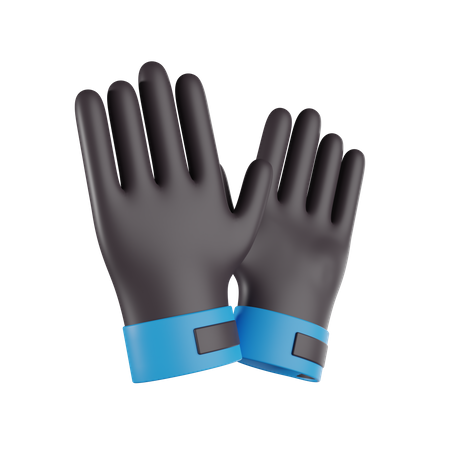 Gants de sport  3D Icon