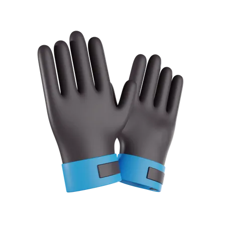 Gants de sport  3D Icon