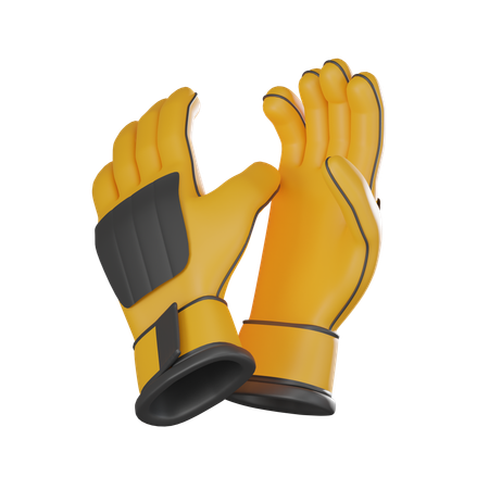 Gants de travail  3D Icon