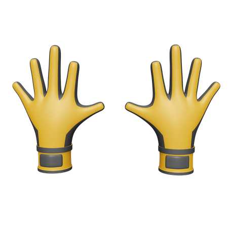 Gants de travail  3D Icon