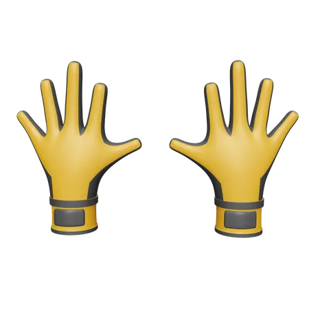 Gants de travail  3D Icon