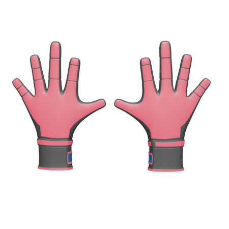 Gants de travail  3D Icon