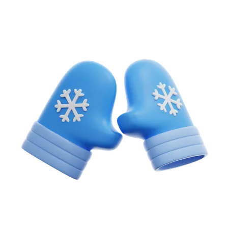 Gants d'hiver  3D Icon