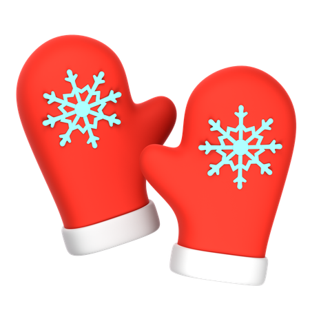 Gants d'hiver  3D Icon